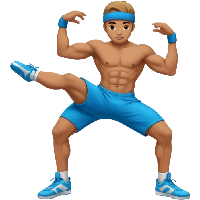 Breakdancer (freeze) emoji