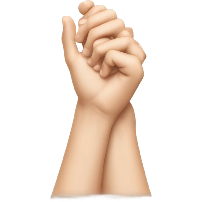 hands placed on chin emoji