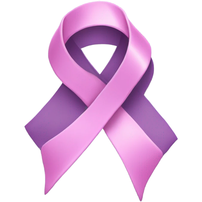 Cancer ribbon emoji