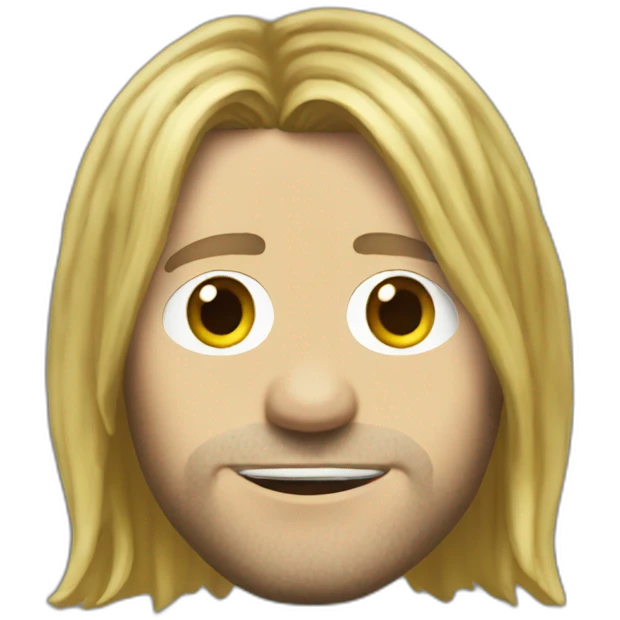 kurt Cobain emoji