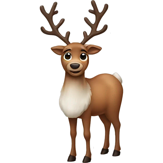 Reindeer emoji