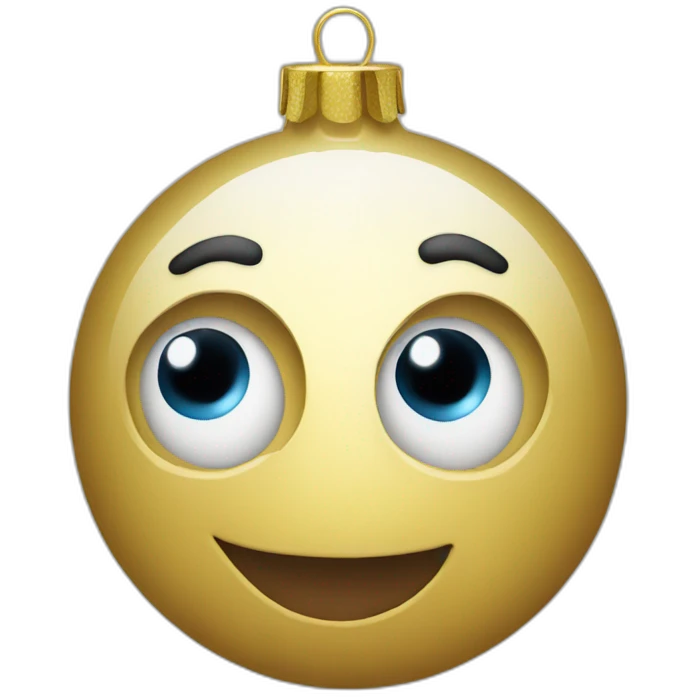christmas ornament emoji