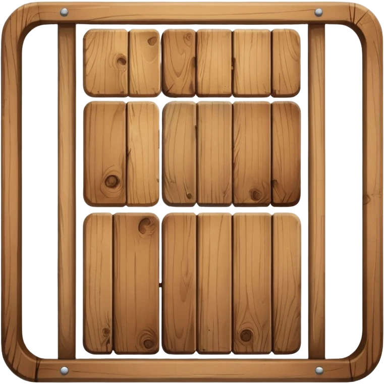 wooden palette emoji