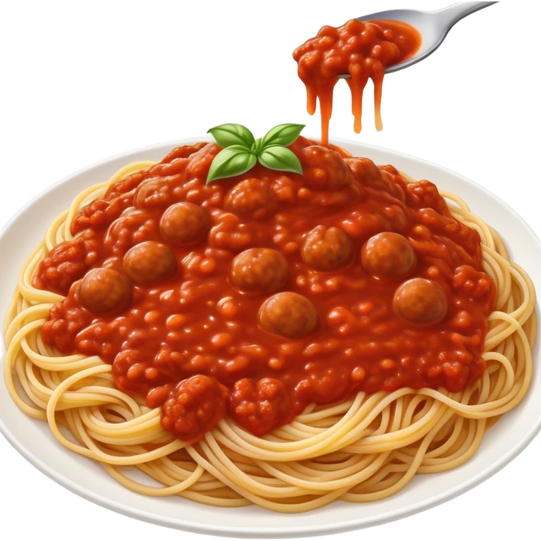 Spaghetti Bolognese  emoji