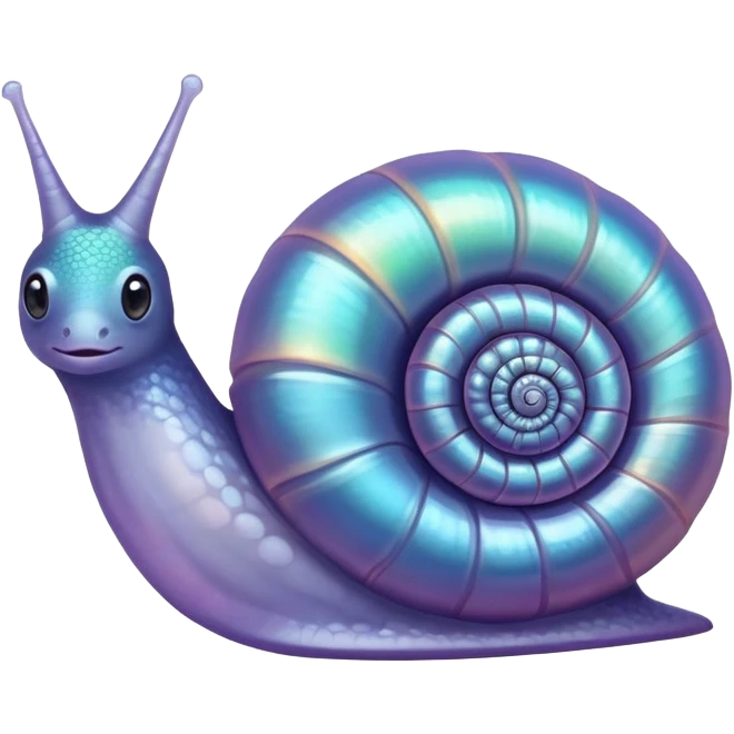 Cute Sea Snail emoji