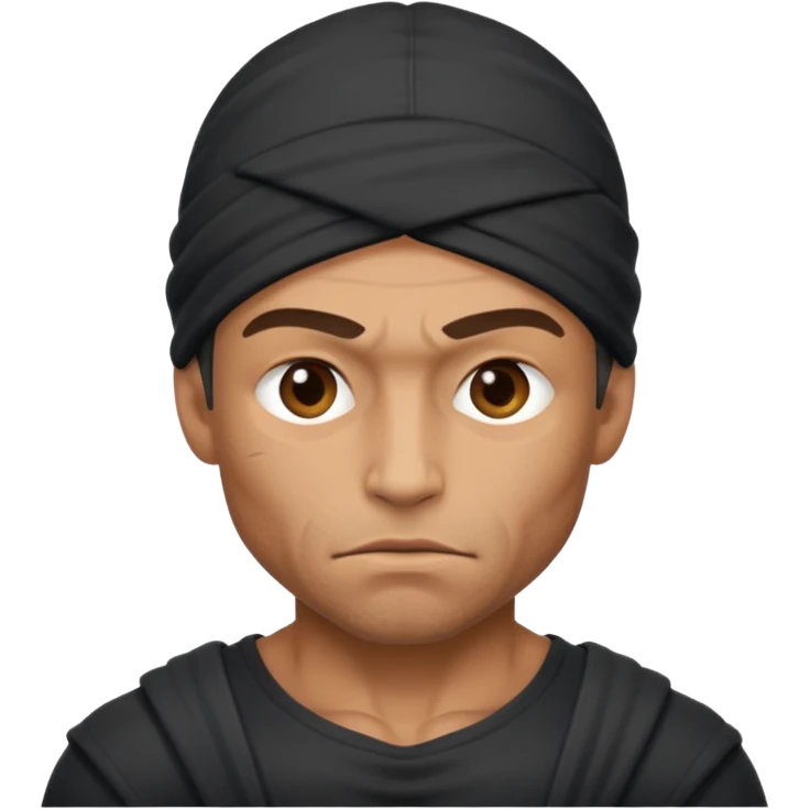 Stripped thief emoji