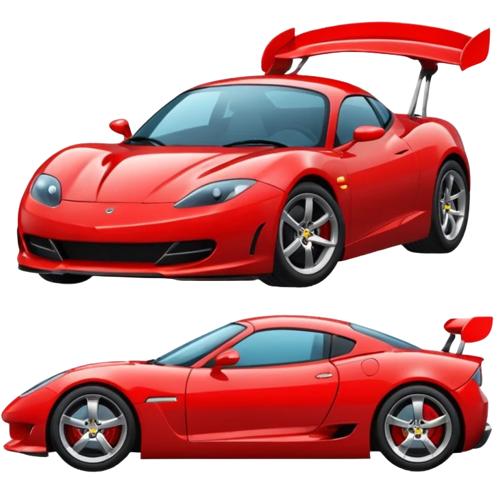 Make asports car emoji emoji