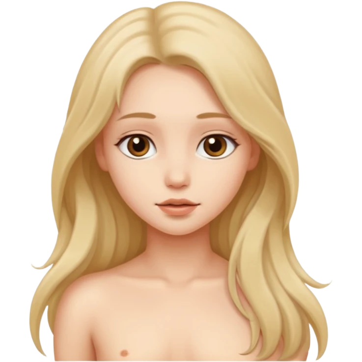 Nude girl emoji