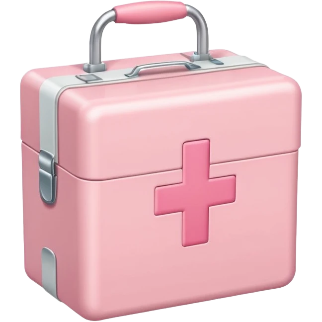 Pastel Pink medical box emoji