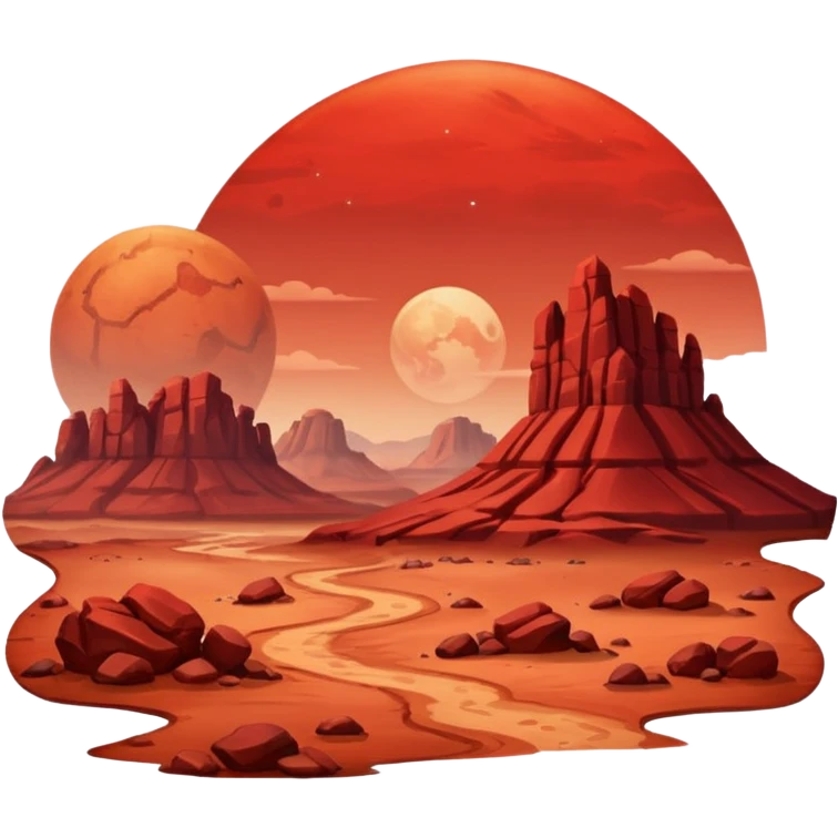 planeta mars emoji