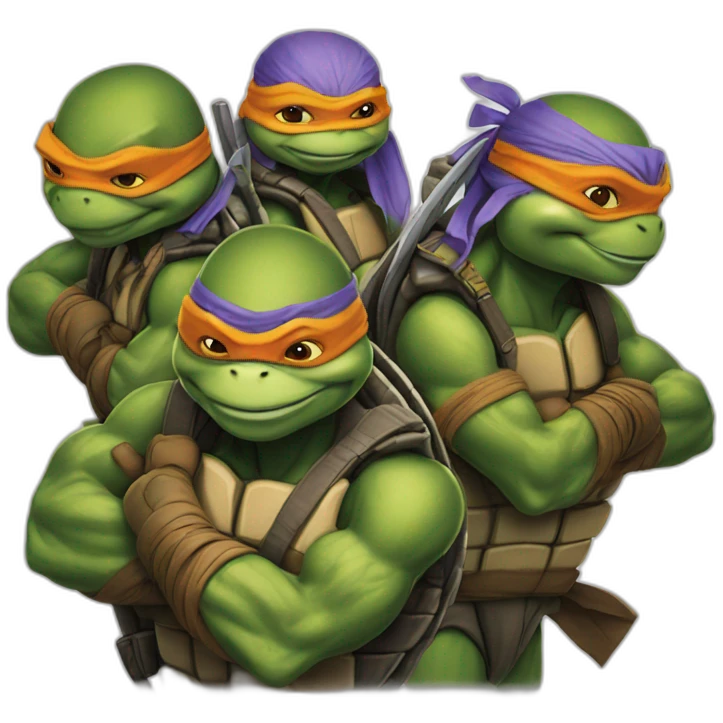 Teenage Mutant Ninja Turtles emoji