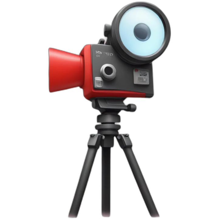 Red-movie-camera emoji