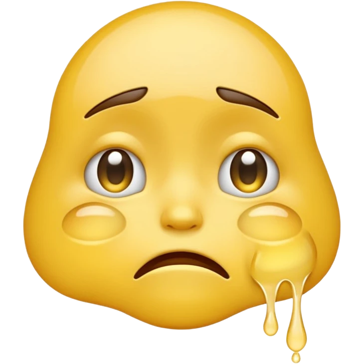 An emoji crying emoji