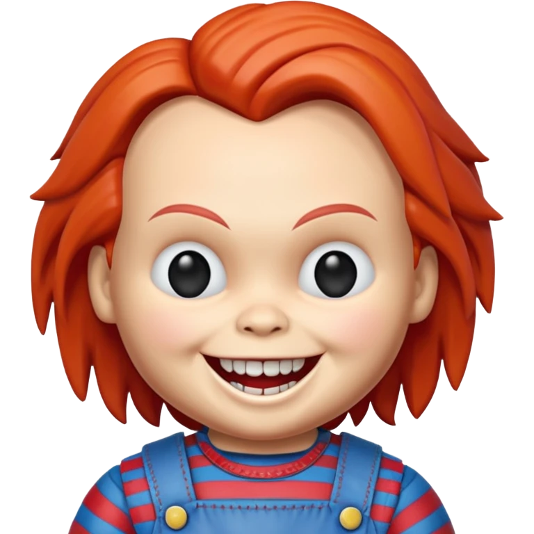 Un emojin de chuky emoji