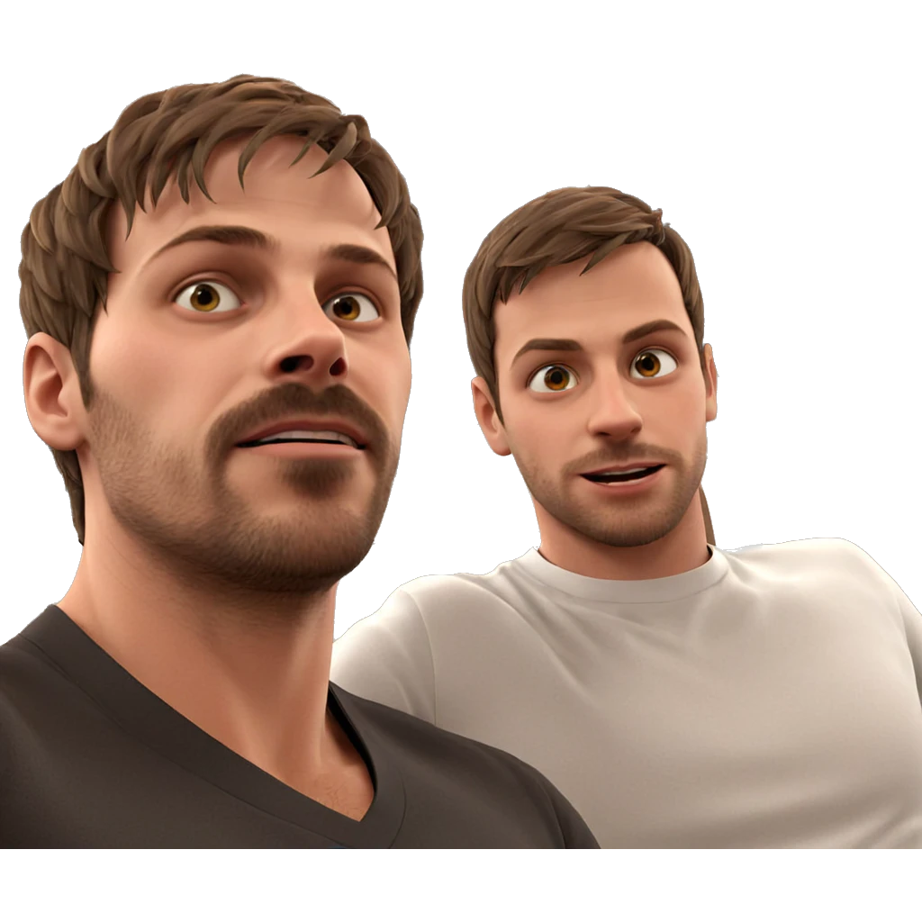 funny meme of two boys emoji