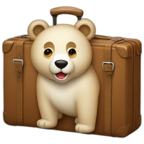 Bär-mit-Koffer emoji