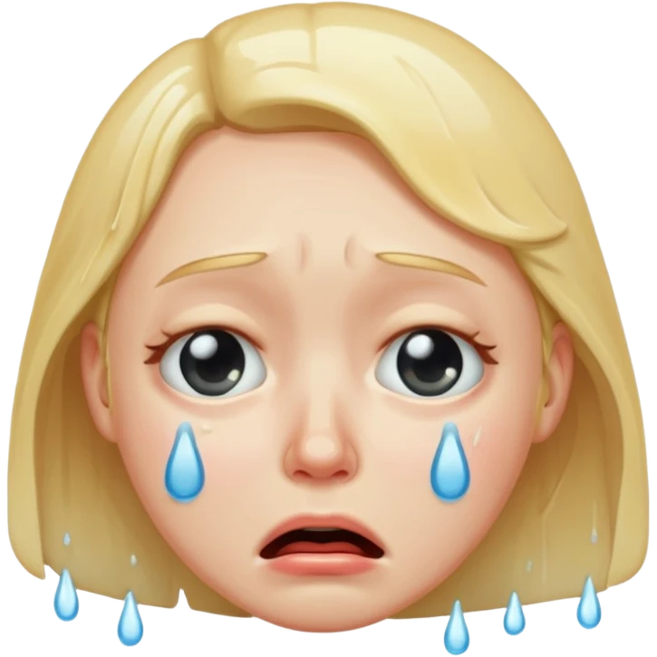 cry face emoji