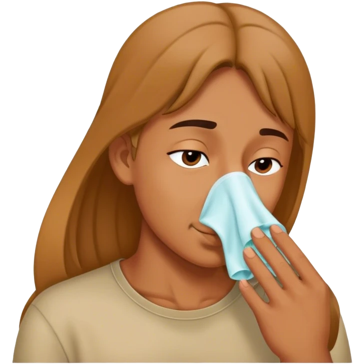 nose smelling  emoji