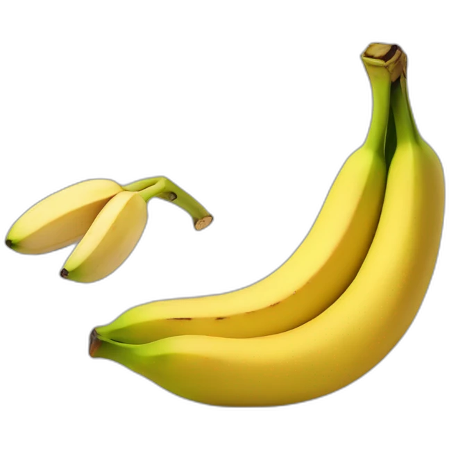banane dans une peche emoji