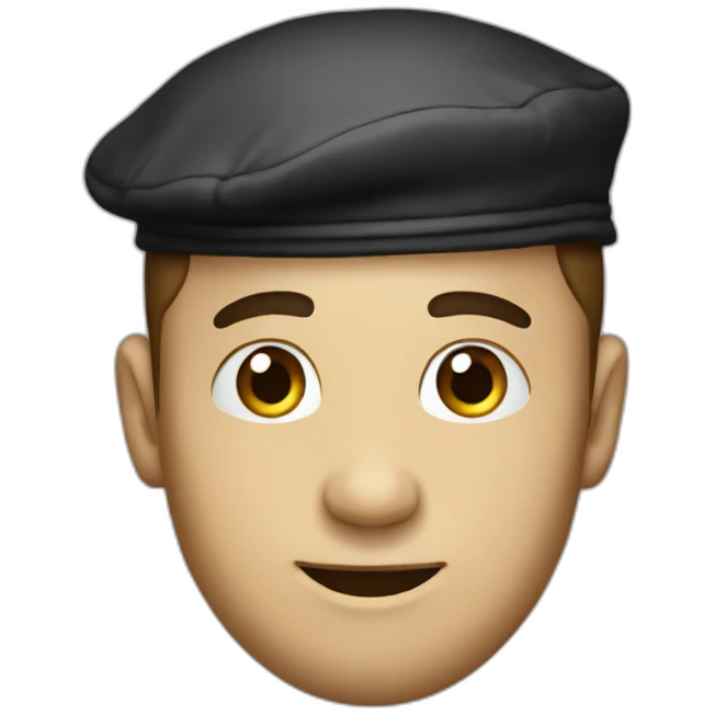 Homme avec une kippa emoji