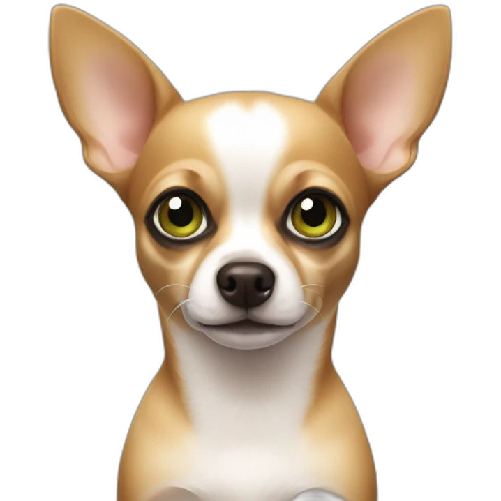 Chihuahua brun yeux verts emoji