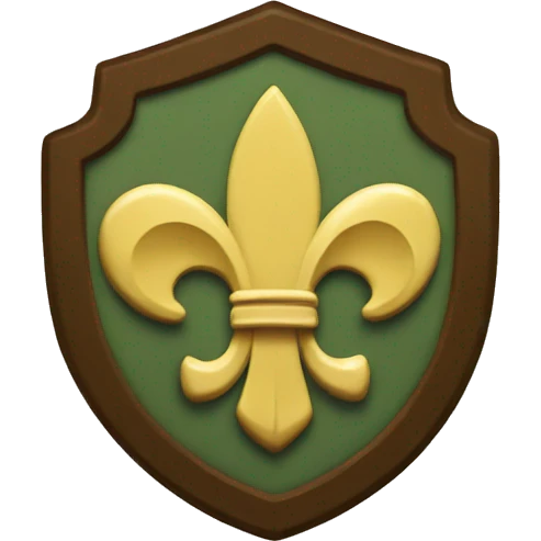 scout badge emoji