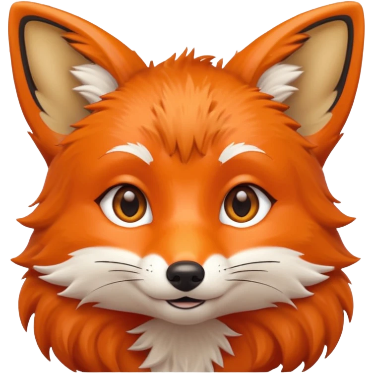 Doing selfie fox face emoji