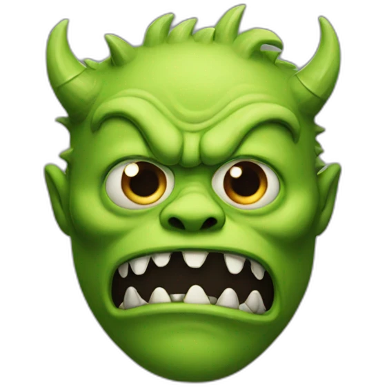Monster emoji