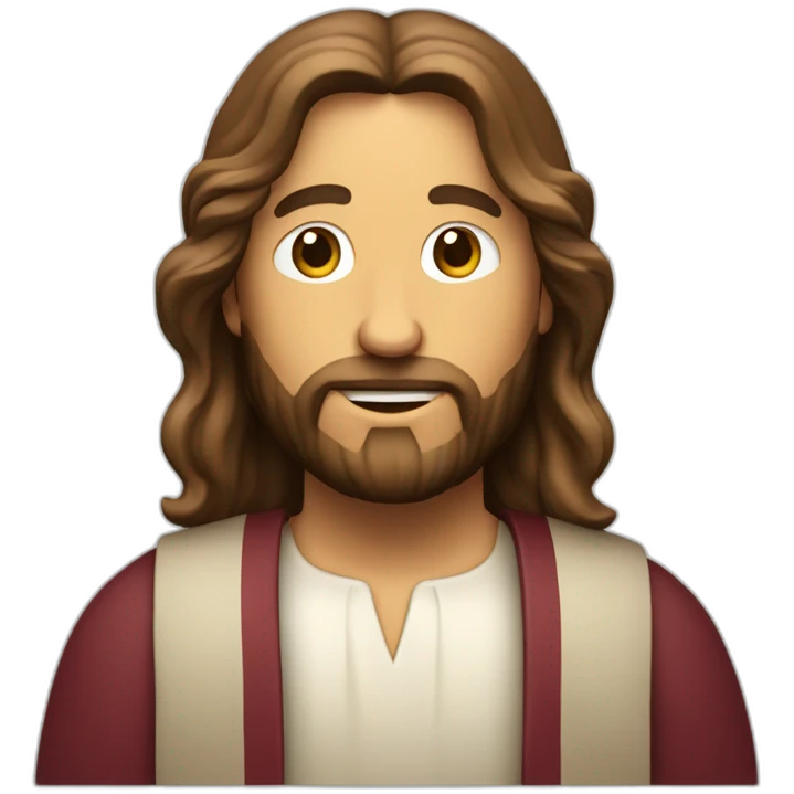 Jésus qui boit du vin  emoji