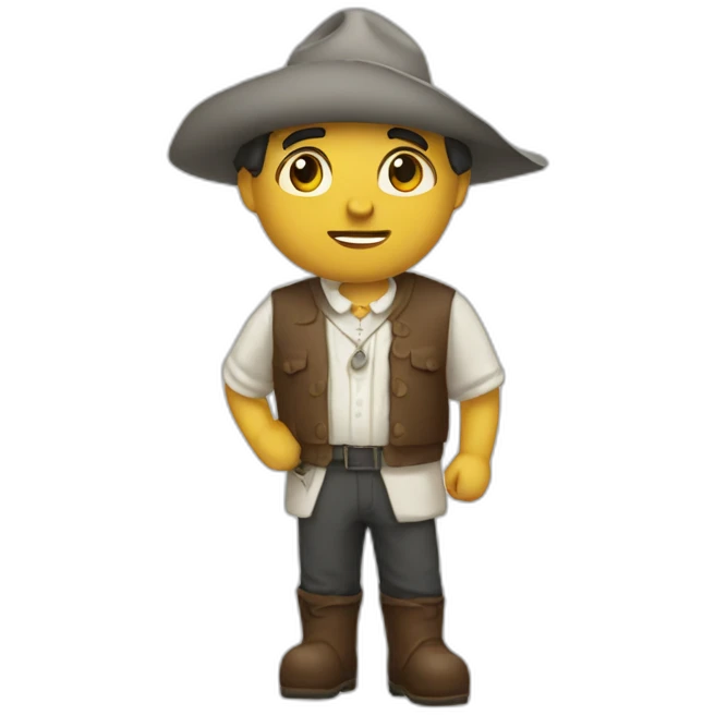 bodeguero with one eye only emoji