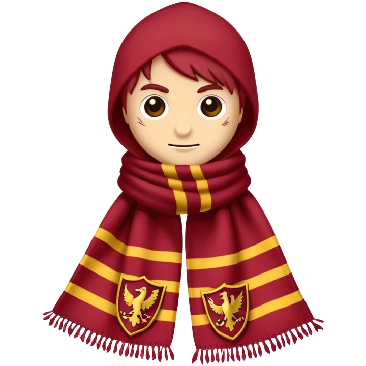  griffendor scarf emoji