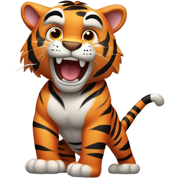 LSU Mike the Tiger emoji