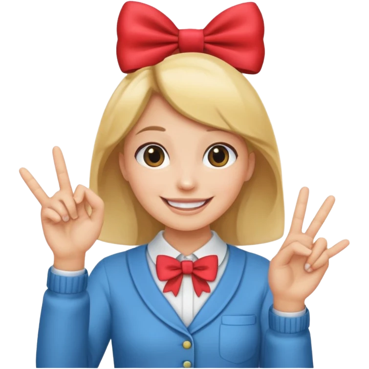 😁👆🎀 emoji