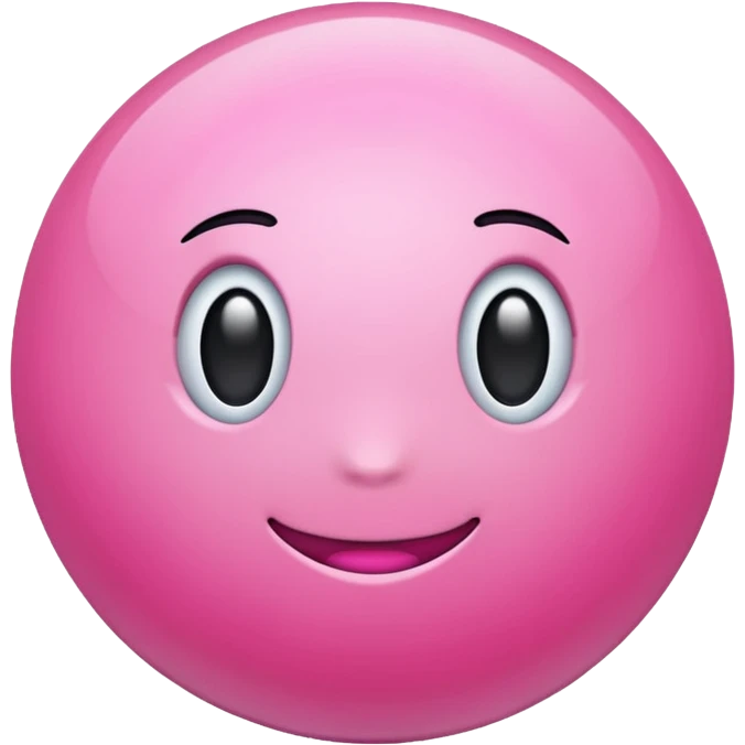 Pink emoji