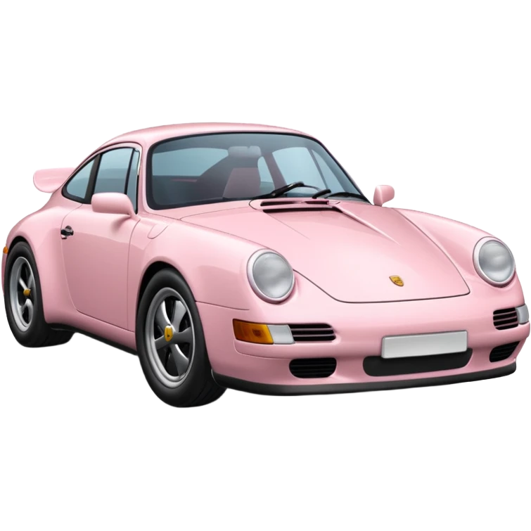 pale pink porsche  emoji