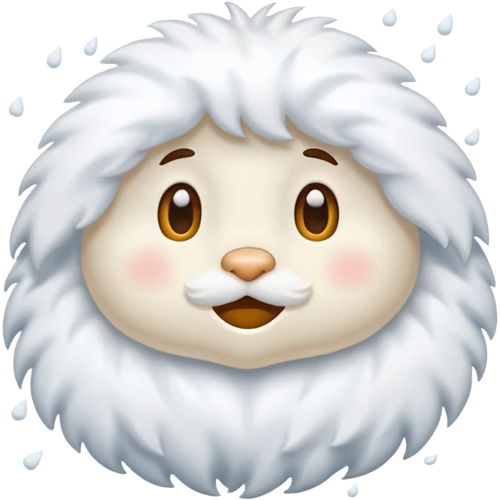 Zăpadă albă emoji