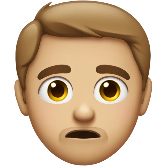 Annoyed with heart in one eye emoji