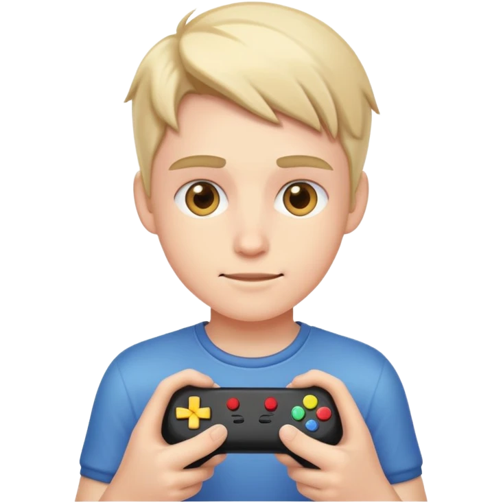 person playing video games emoji