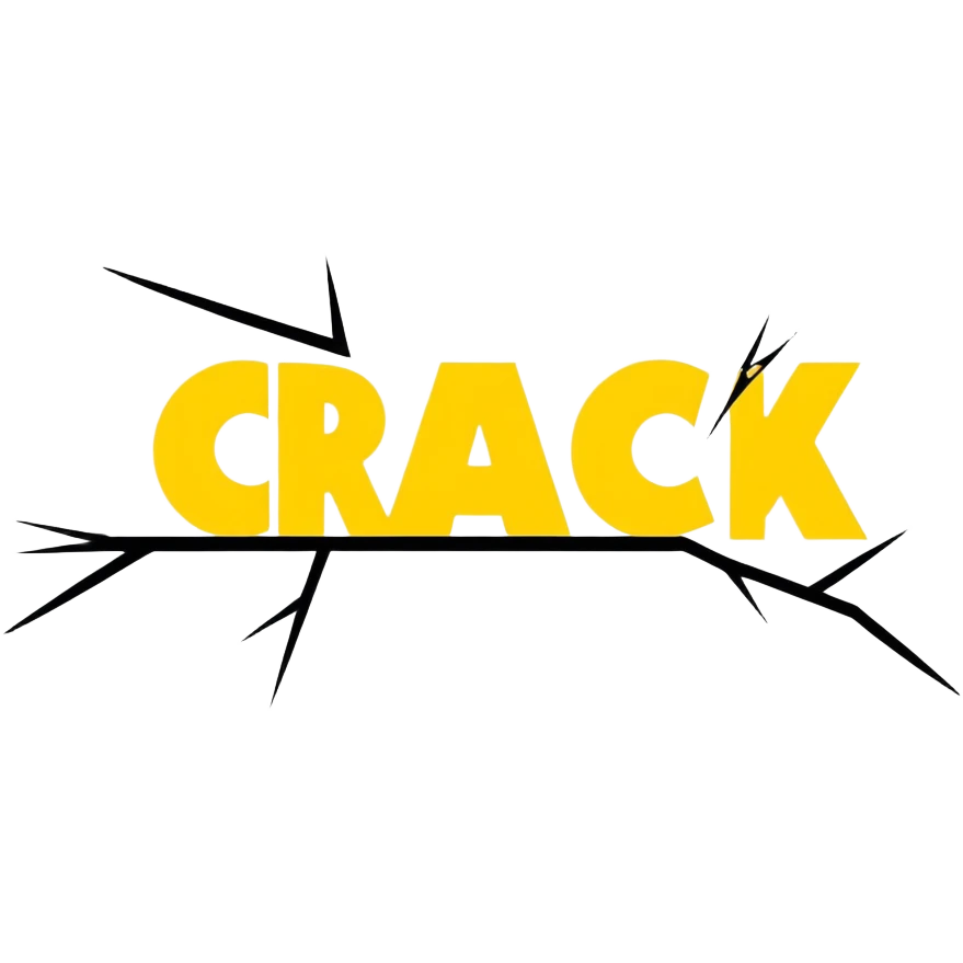 the word crack emoji