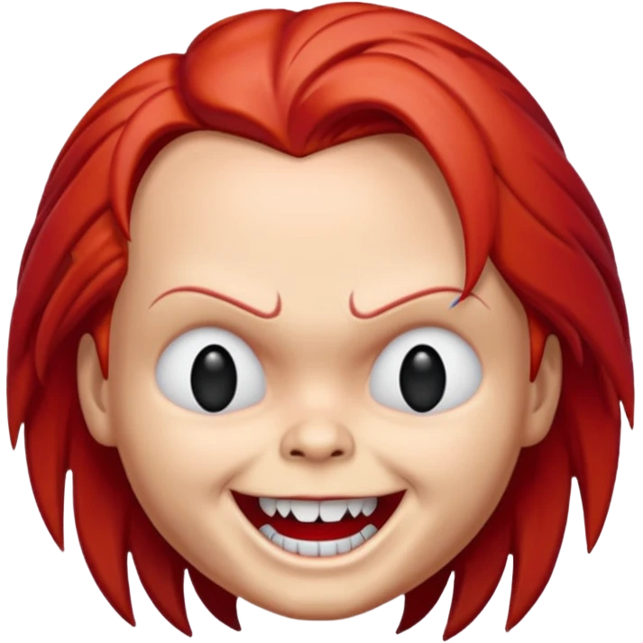 Un emojin de chuky emoji