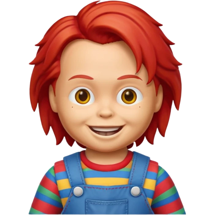 Un emojin de chuky emoji