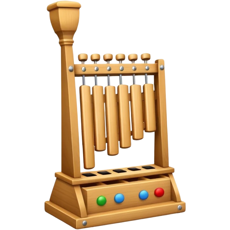 wooden glockenspiel instrument emoji