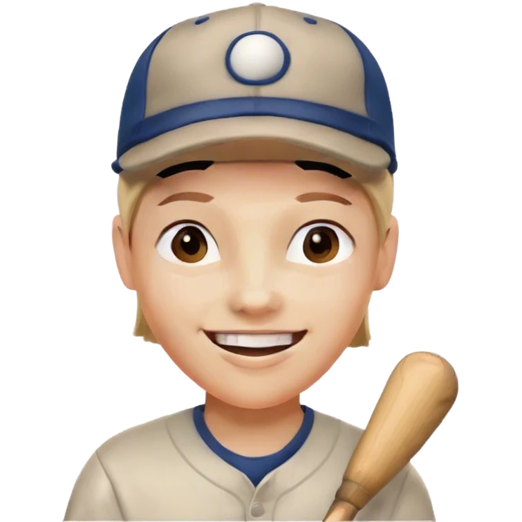 realistic indoor portrait meme wearing a baseball hat emoji