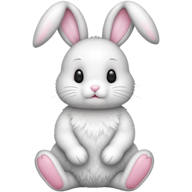 Bunny stuffy emoji