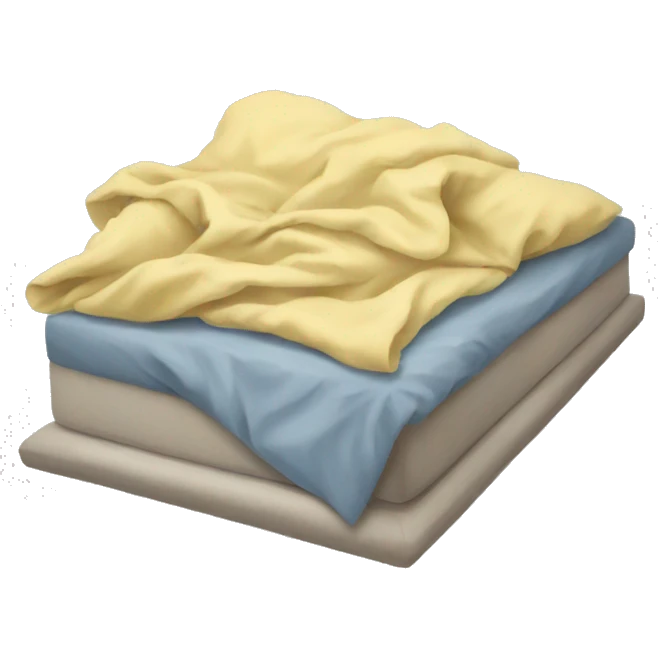 messy bedding emoji