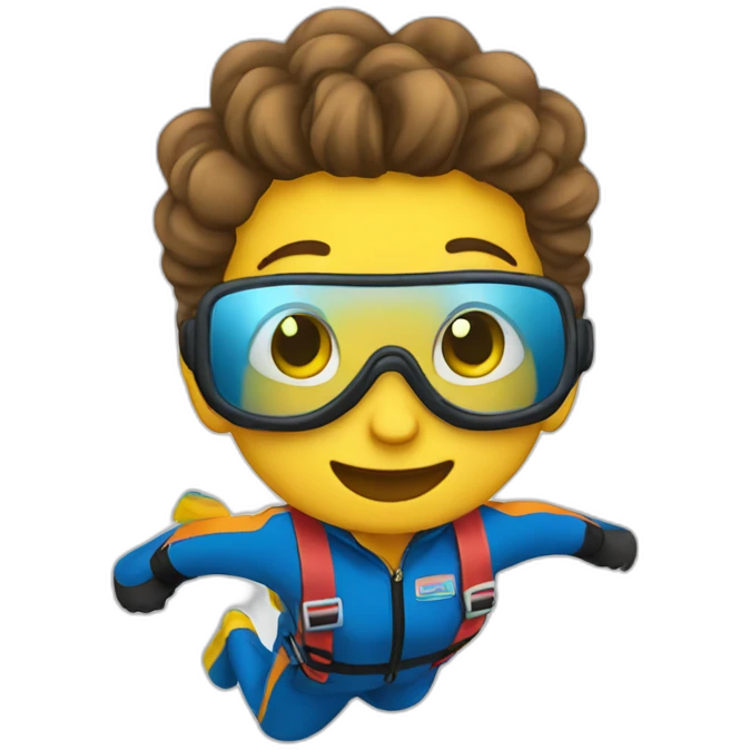 skydiving emoji