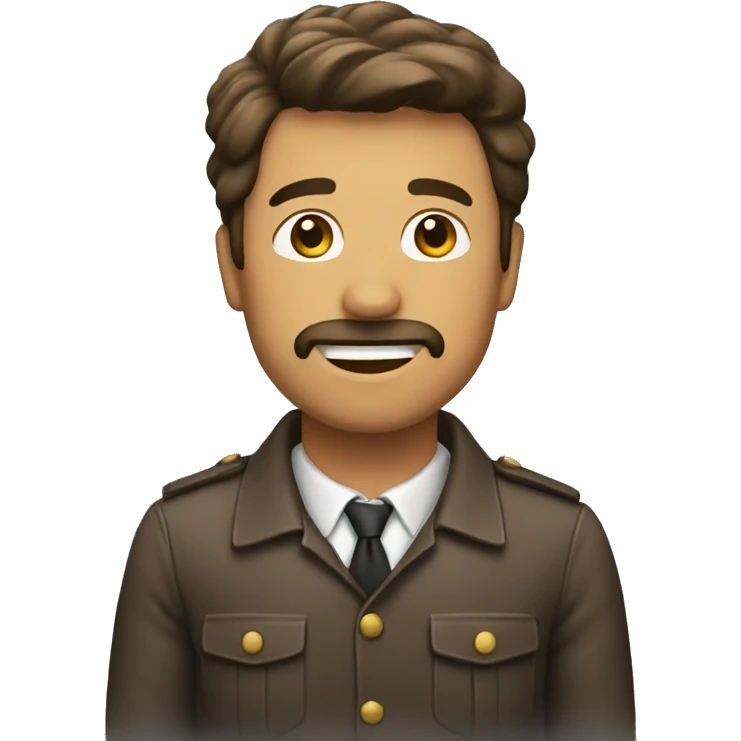 Hombre sudando  emoji