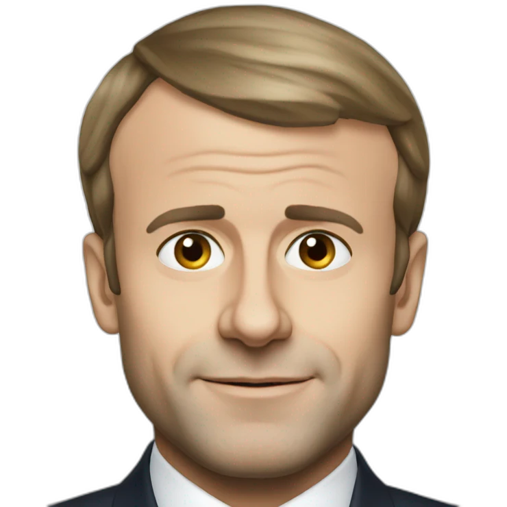 Emmanuel Macron emoji