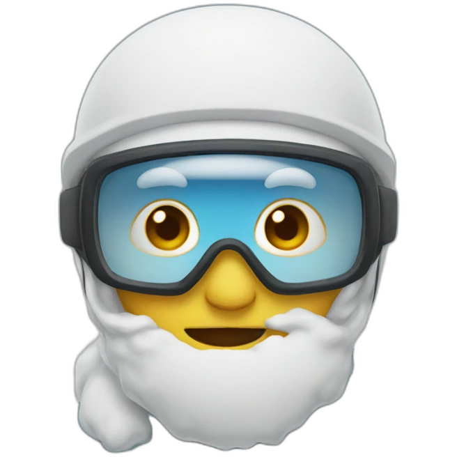 Snowborder emoji