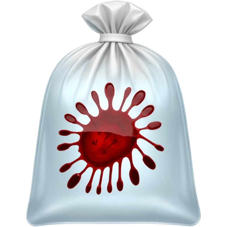 3D render ofForensic Evidence inside a clear plastic evidence bag, sterile lighting, forensic crime scene aesthetic, plastic reflection. emoji